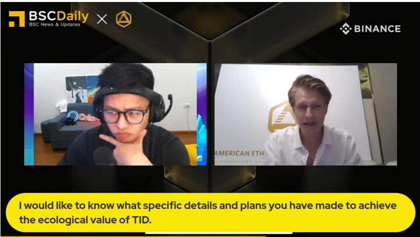 币安与Ethemperor基金会就TID数字身份展开AMA交流
